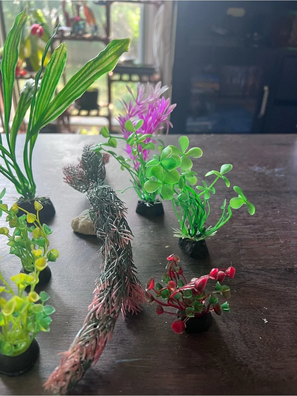 15 Piece Assorted Artificial Aquarium Plants